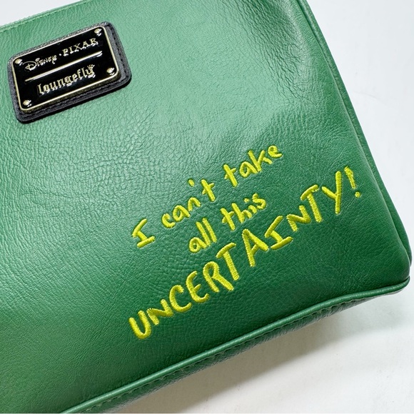 Disney Rex‎ Toy Story Pixar Loungefly Green Pouch Cosmetic Bag - Picture 5 of 10